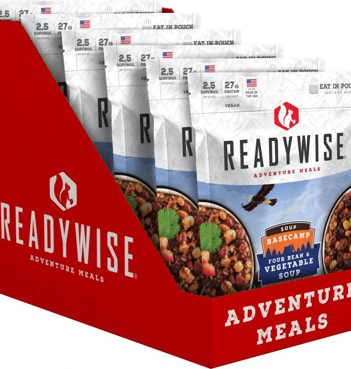Readywise 6 CT Case Basecamp Four Bean & Vegetable Soup