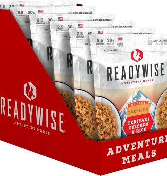Readywise 6 CT Case Treelline Teriyaki Chicken & Rice Readywise 6 CT Case Treelline Teriyaki Chicken & Rice