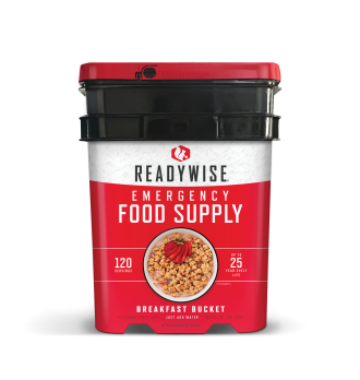 Readywise 120 Serving Breakfast Bucket Readywise 120 Serving Breakfast Bucket