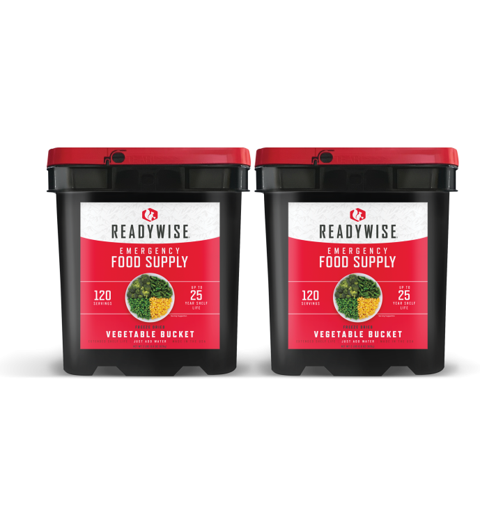 Readywise 240 Serving Freeze Dried Vegetable
