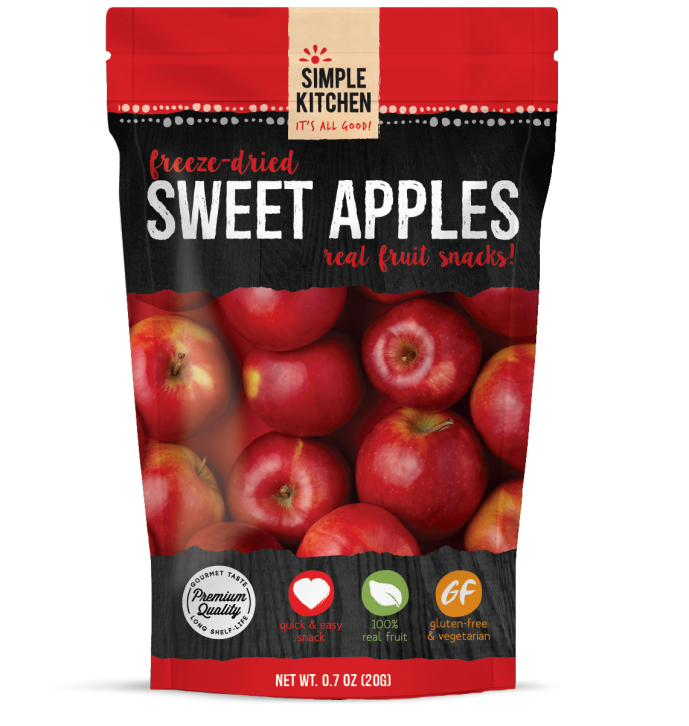 Readywise Simple Sweet Apples (4 srv)  – 6 Ct Pack
