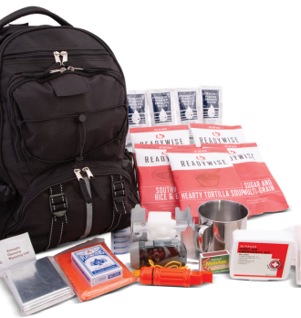 Readywise 64 Piece Survival Backpack (Black)